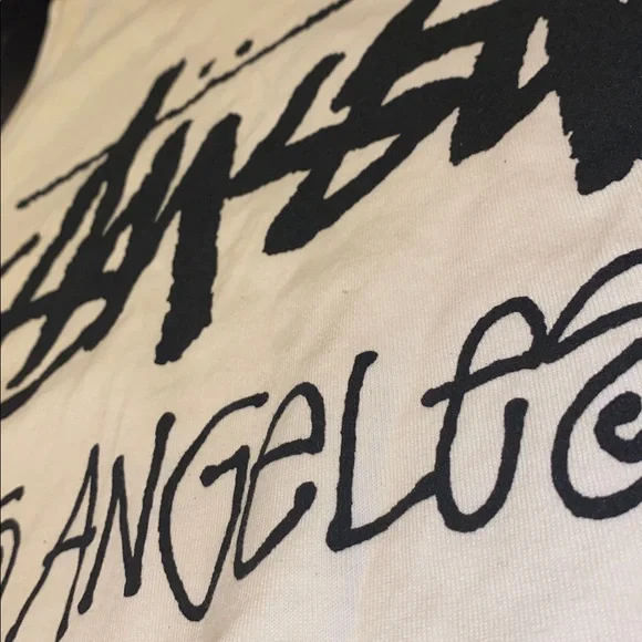 🆕 Stussy Los Angeles white tank top. Stüssy LA size XL - Picture 2 of 9
